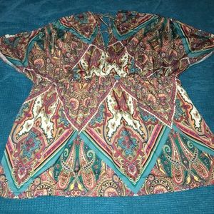 Paisley tunic